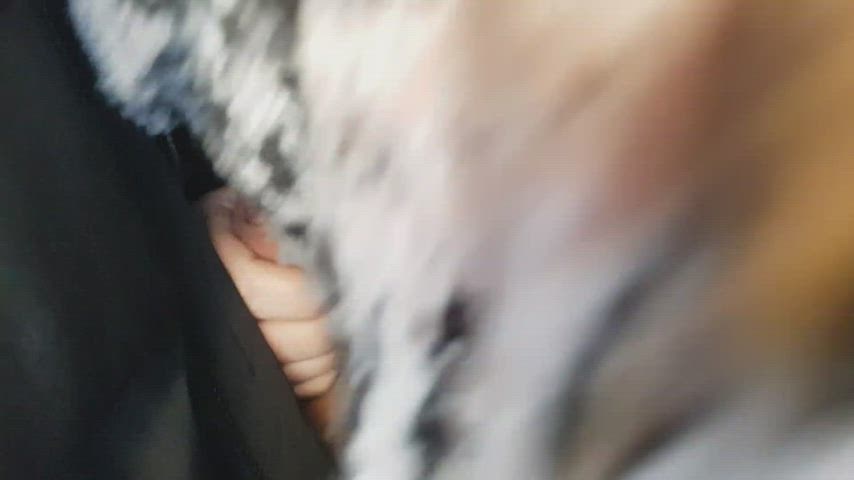my gf makes me cum on airplane