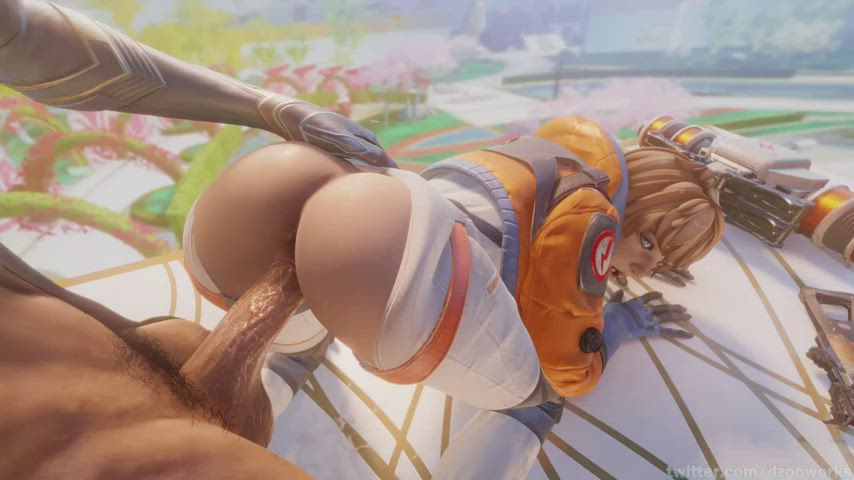 3D Animation Doggystyle Hentai NSFW Rule34 gif