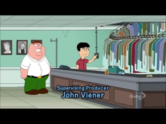 Family guy - Asian drycleaner