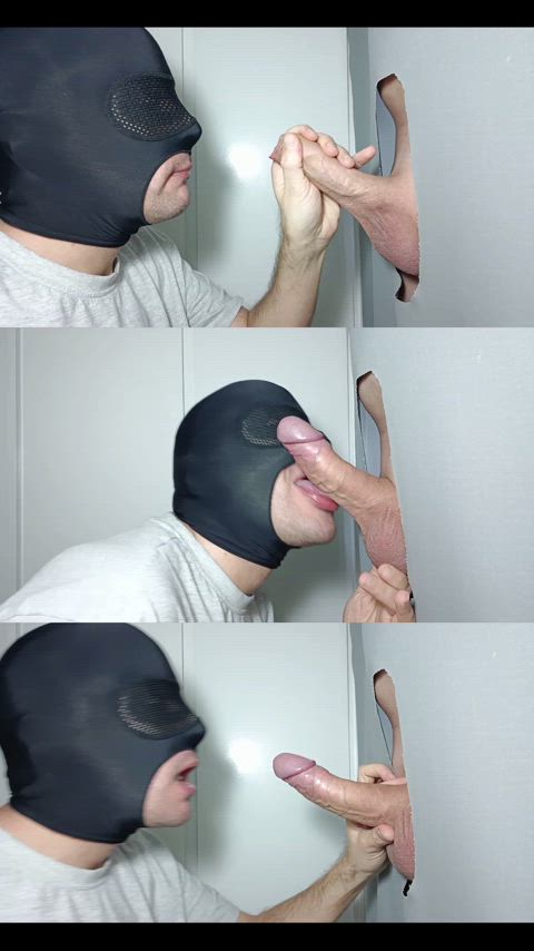 blowjob cum cumshot glory hole justforfans loyalfans onlyfans blowjobs gay-glory-holes