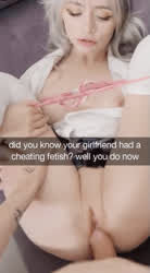 She's addicted