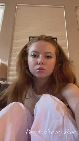 barely legal big tits redhead teen gif