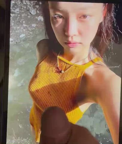 Asian Cumshot Korean Tribbing Tribute gif