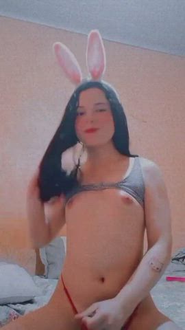 18 Years Old Masturbating Trans gif