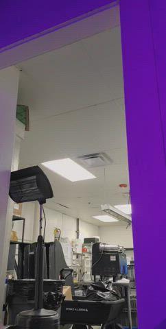 flashing at work again