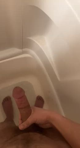 bbc cock shower gif
