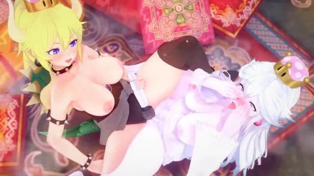 Bowsette 2 Year Anniversary Blonde