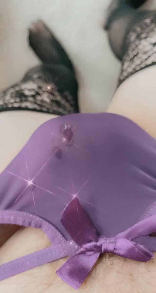 Too excited, I sprung a leak!