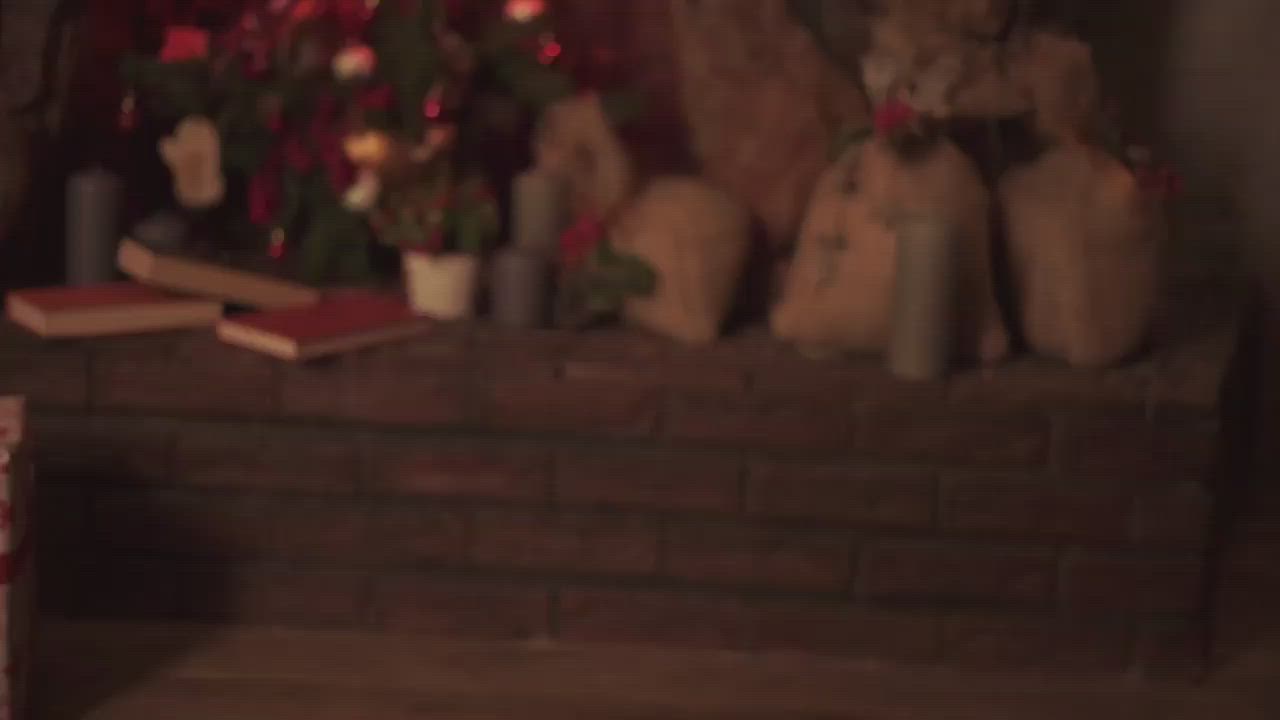 Ass Christmas Cosplay gif