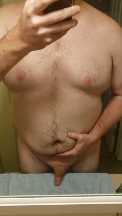 Jiggling my belly