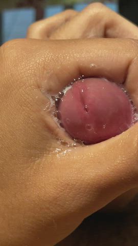 I like how my precum looks.