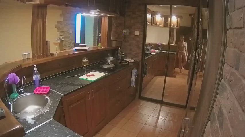 cmnf kitchen roommate gif