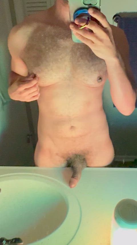 Play with my nips with me?