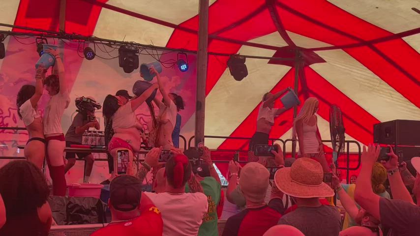 Round 1 Gathering of the Juggalos Wet T-shirt contest