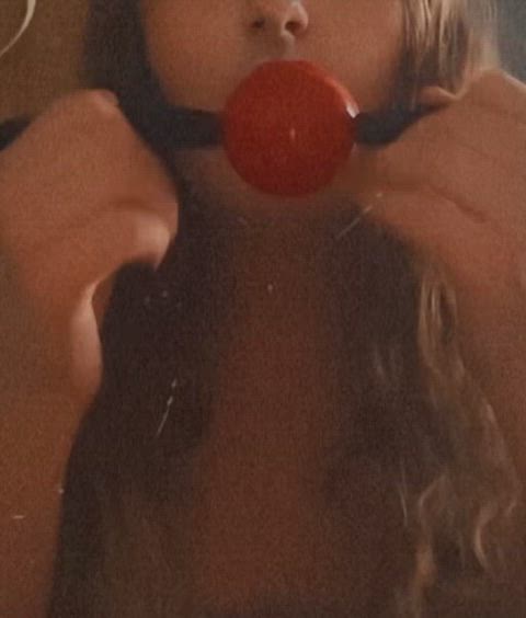 ball gagged gag gagged gif