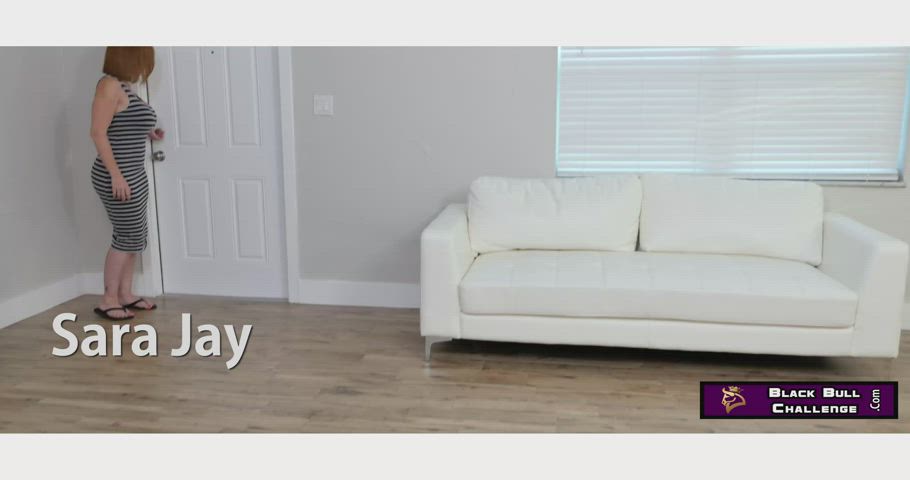 Big Ass Big Tits Booty Interracial Redhead Rough Sara Jay gif
