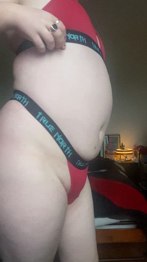 ass bbw butt plug non-binary gif