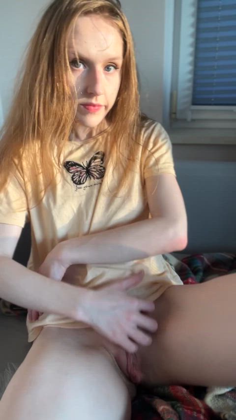 pale redhead skinny small tits strip stripper stripping striptease teen teens amateur-girls