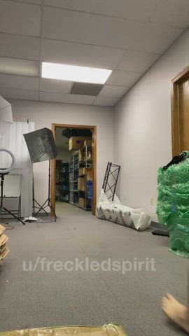 In the office