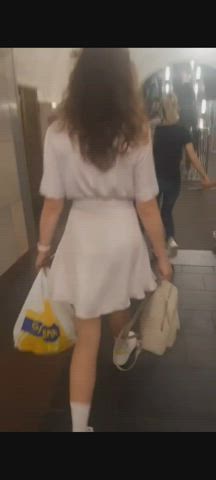 Ass Spy Upskirt gif