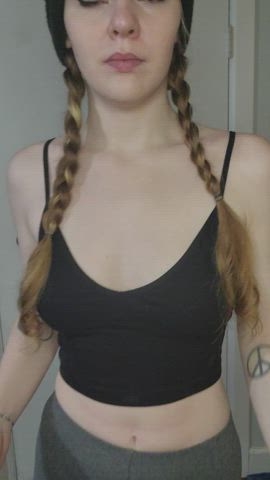 Use my pigtails as handles?