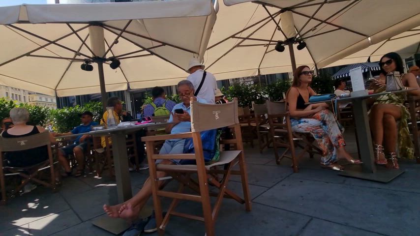 candid feet sexy gif