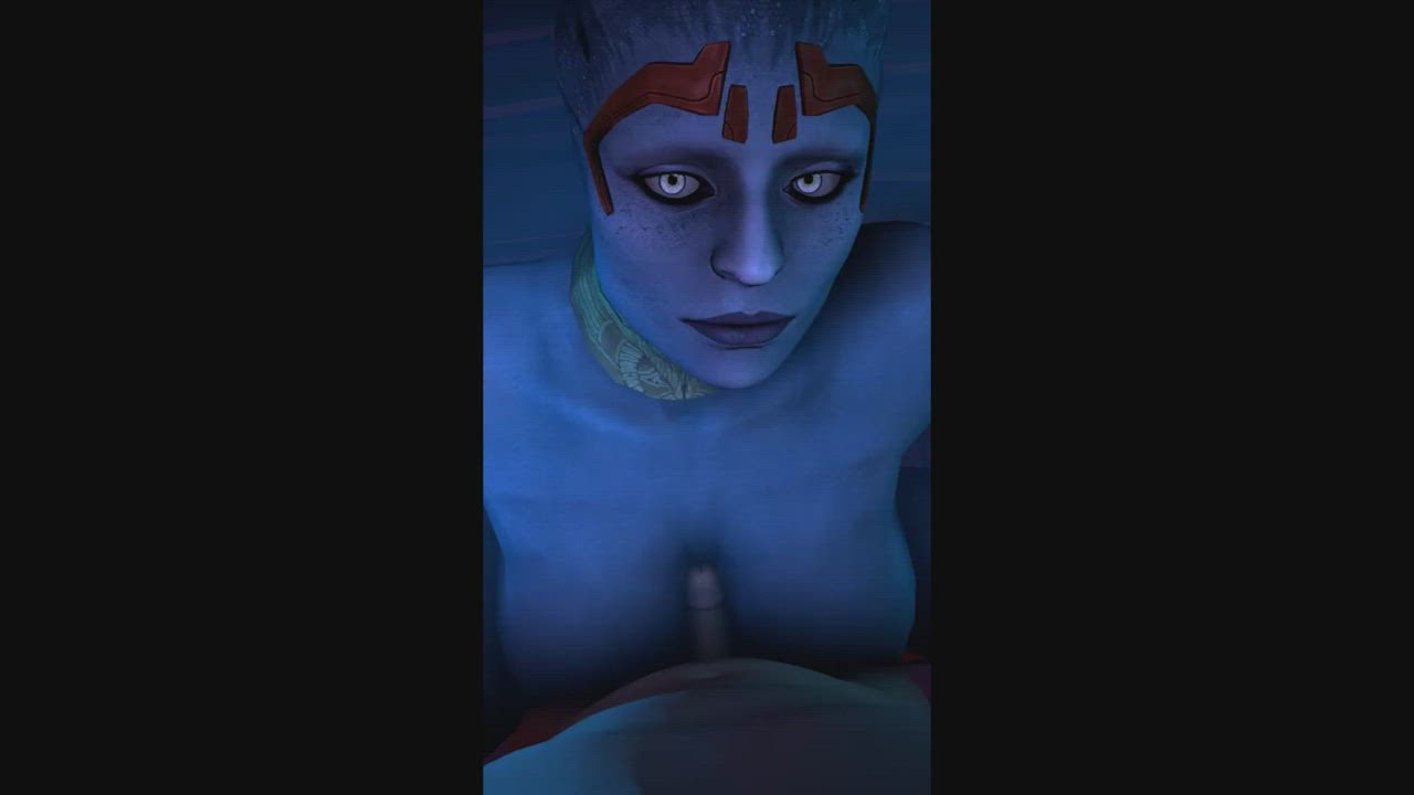 3D Alien Animation Boobs POV gif