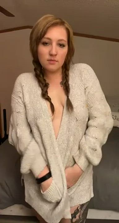 Chubby Curvy MILF Naked Thick gif