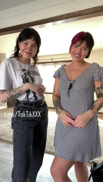 Big Ass Big Tits Girls gif