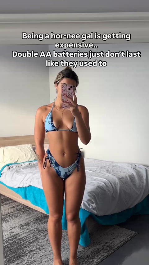 bikini cock curvy homemade micro bikini model pov pawg gif