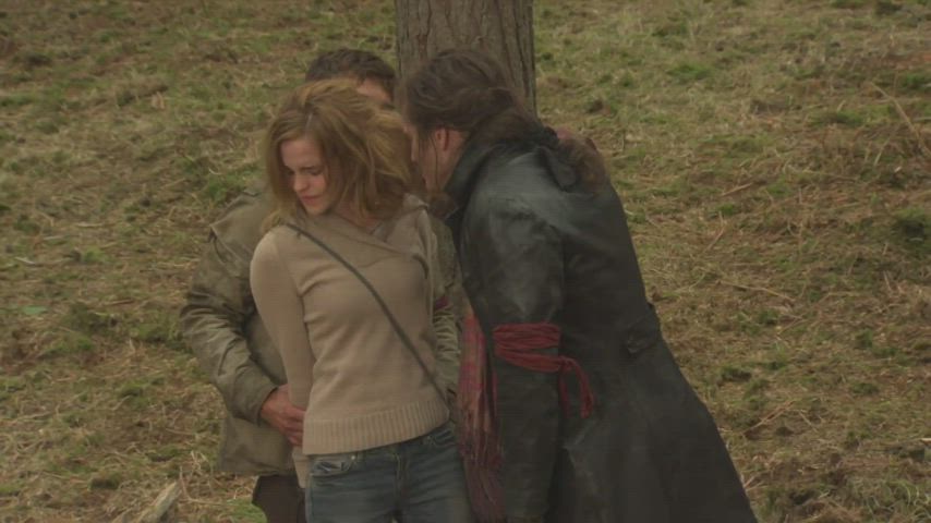 Celebrity Domination Emma Watson Rough gif