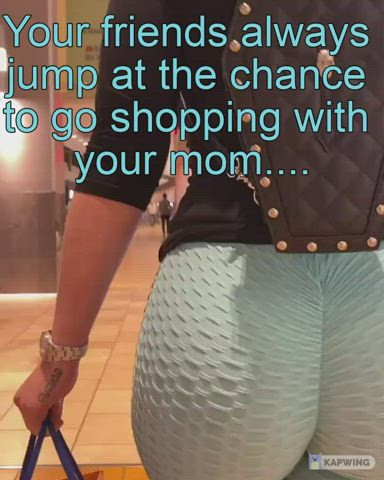 She even takes them into the changing room!
