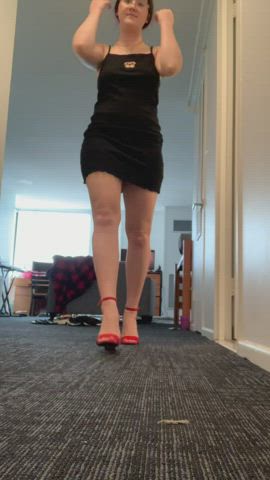 Teen 18 Years Old Heels gif