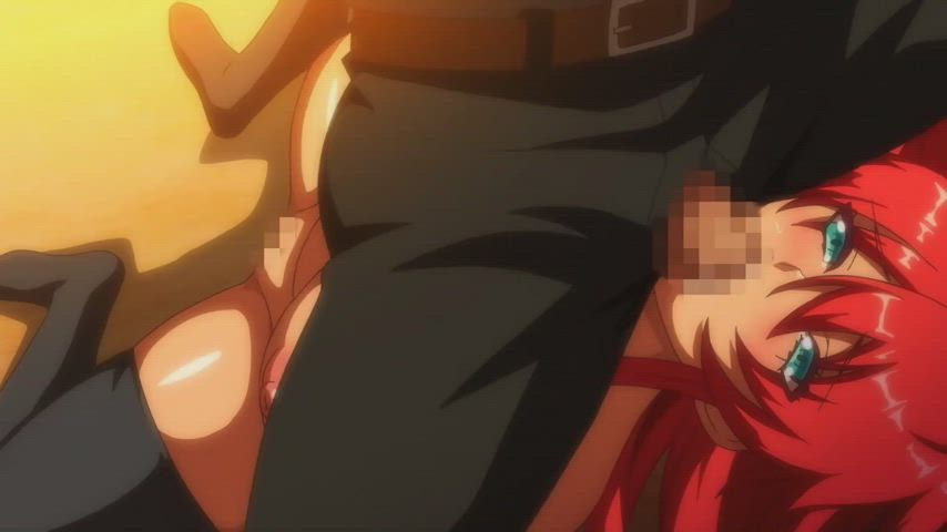 Anime Big Tits Blowjob Cum In Mouth Drooling Face Fuck Forced Hentai Redhead gif