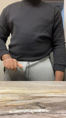 bbc big dick exhibitionist gif