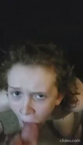 Amateur Blowjob Cumshot Facial gif