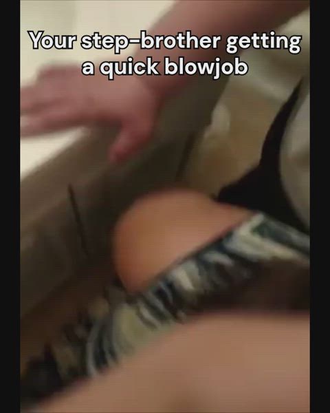 aunt blowjob caption milf mom step-brother gif