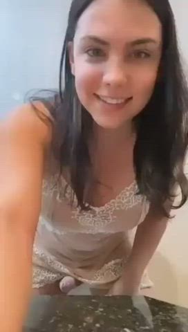 Amateur Big Ass Big Dick Big Tits Masturbating Surprise Tease Trans gif