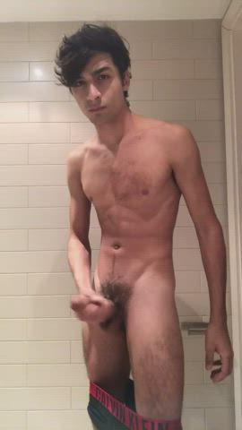 amateur monster cock skinny gif
