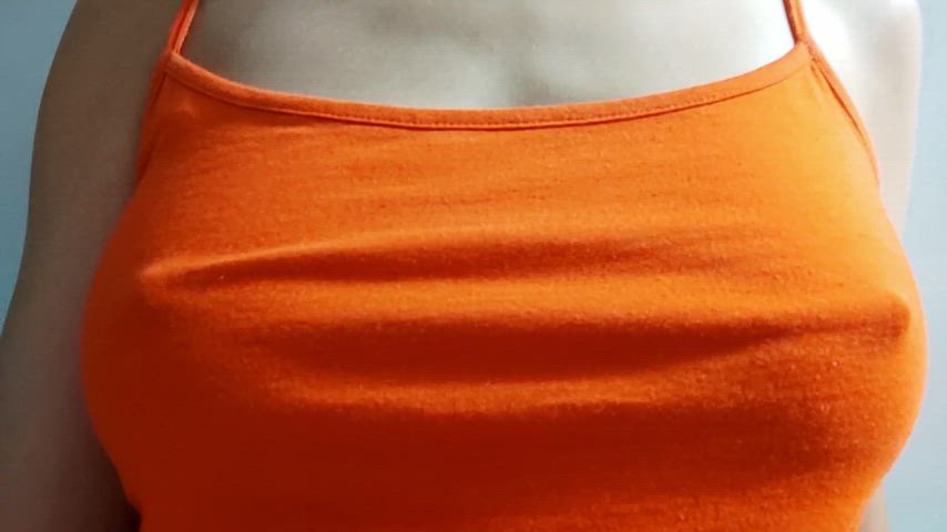 Teasing you, showing you my perfect tit🩷