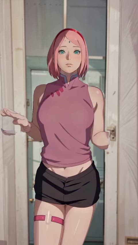 animation anime bouncing tits dancing ecchi hentai animated-sex ecchi-anime hanime