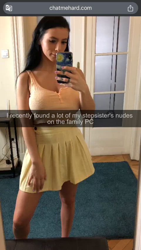 big tits brunette nelly kent step-sister gif
