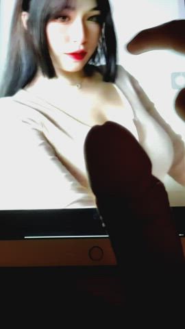 asian cockslap friends gif
