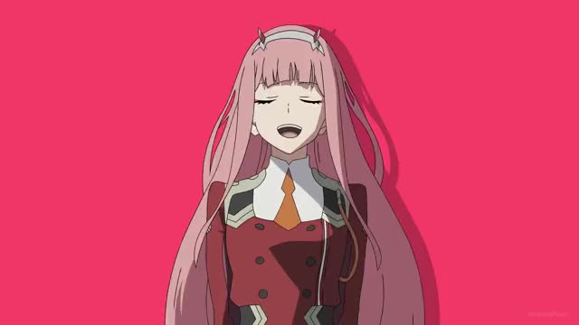 Zero Two Jumping (Vector)