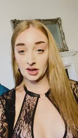 blonde with hot cock