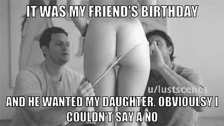 Sharing daughter with friend
