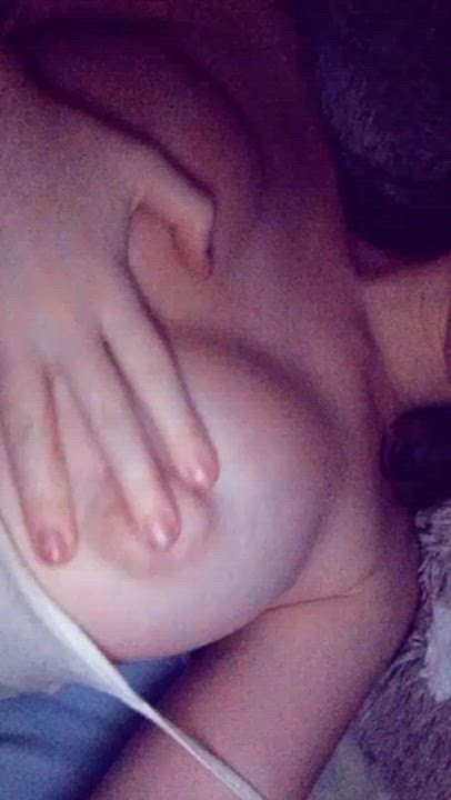Big Tits Boobs Tanned Titty Drop gif