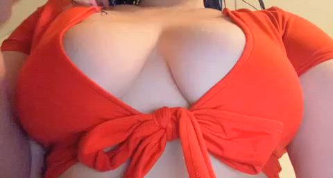 brunette milf nsfw natural tits solo goth-girls gif