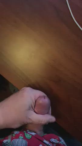 Little Dick Male Masturbation Solo gif