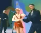 sexy disco dancing skirt twirl